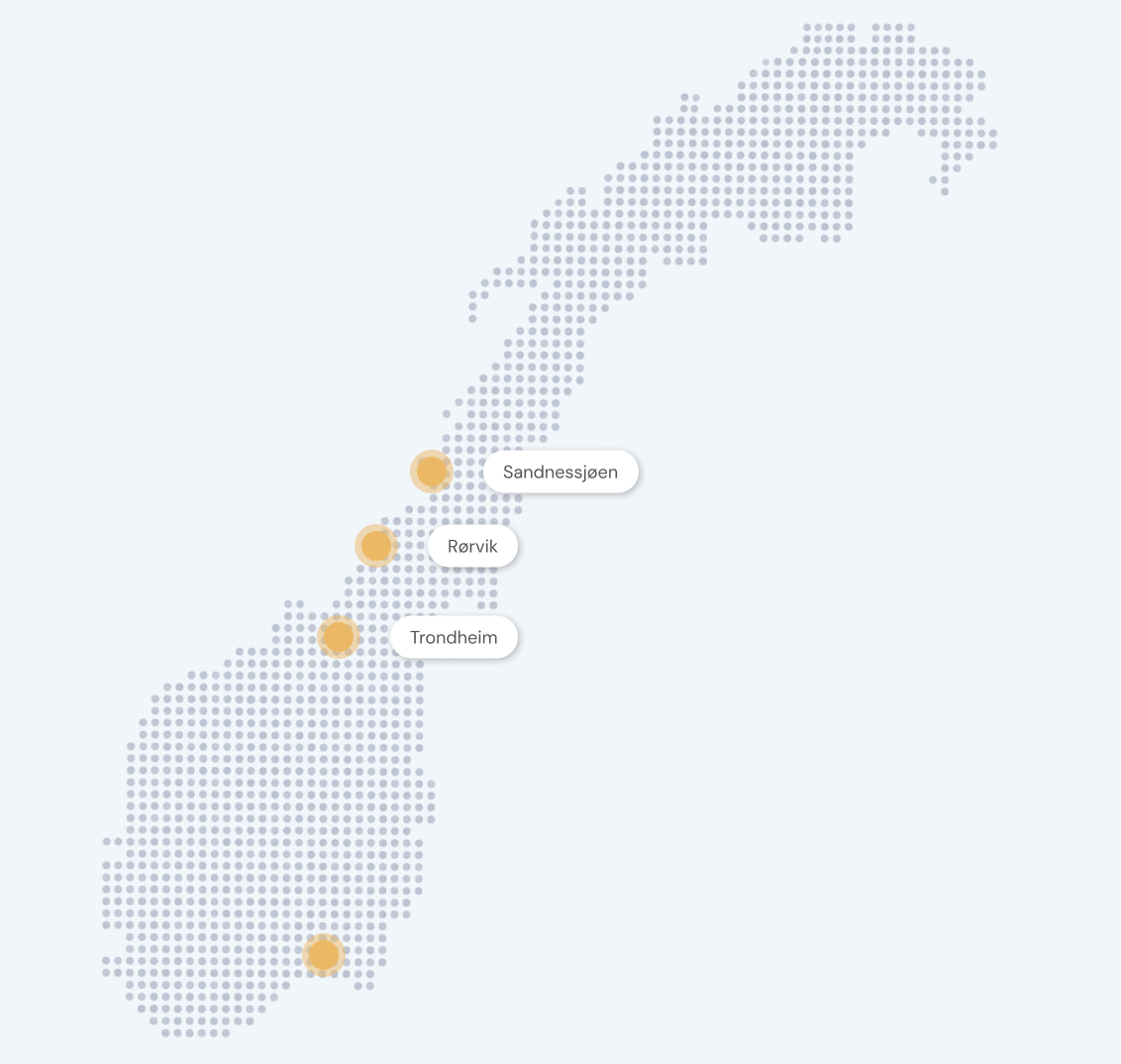 NAVY Electronics locations in Norway